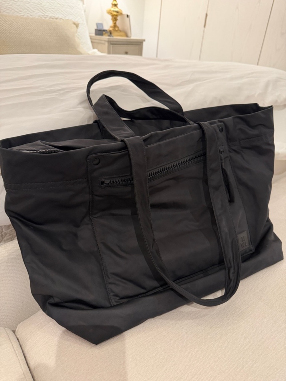 Madewell Black Nylon Everyday Laptop Tote